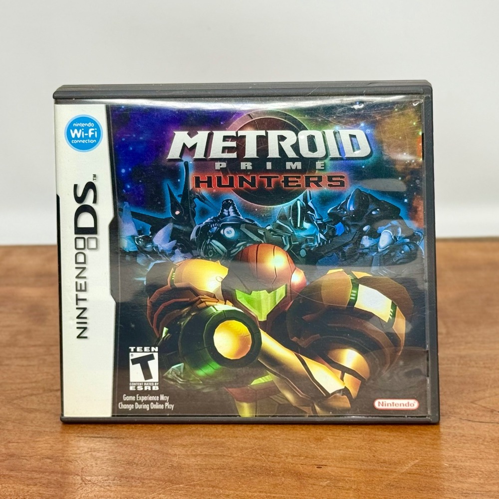 Metroid Prime Hunters Nintendo DS CIB Complete with Manual